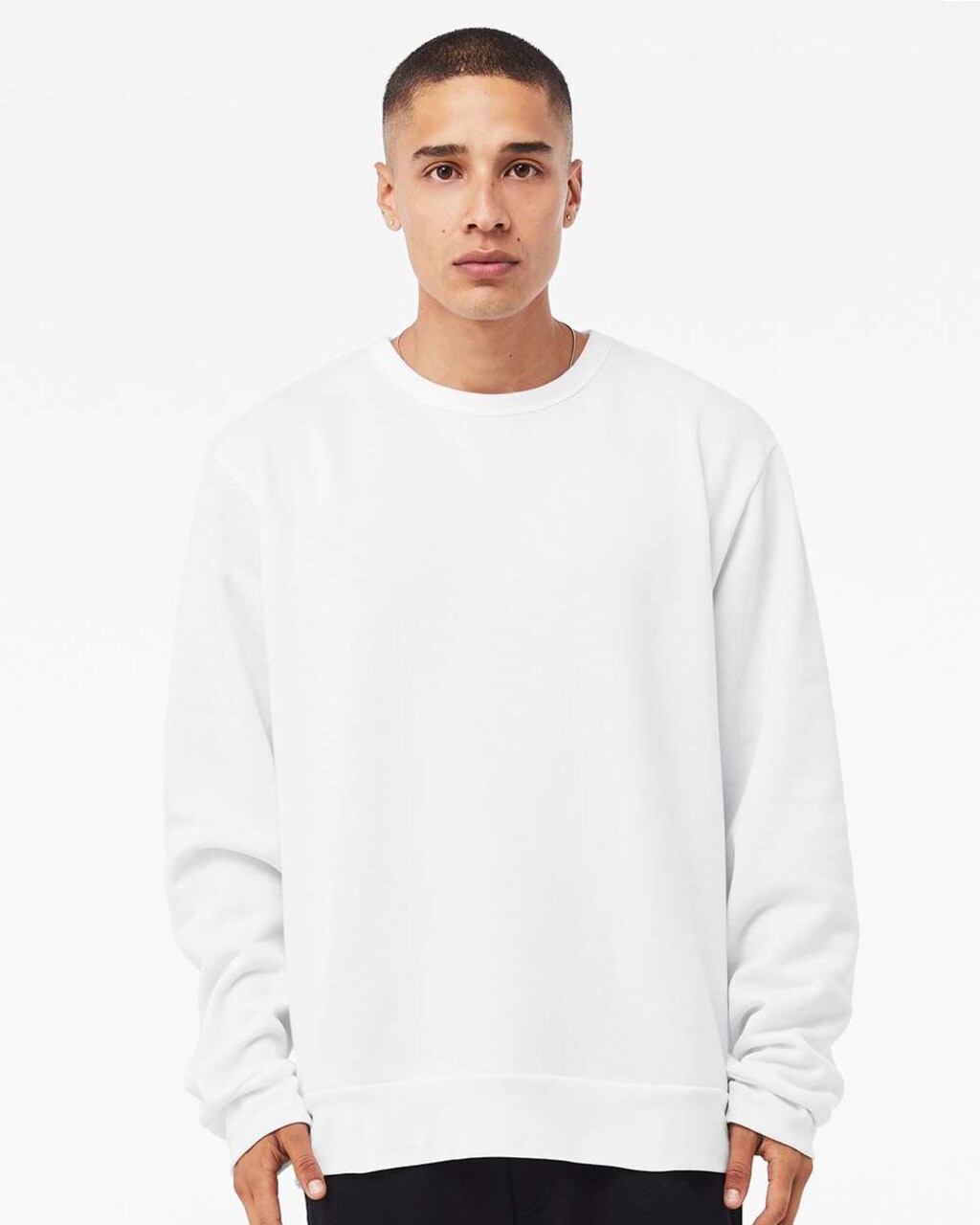 BELLA + CANVAS® - Sponge Fleece Classic Crewneck Long Sleeve Sweatshirt